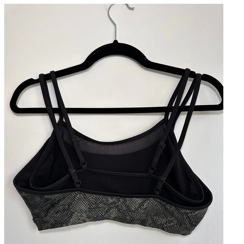 Good American Hunter Snake Print Sports Bra Size 3 - Picture 3 of 3